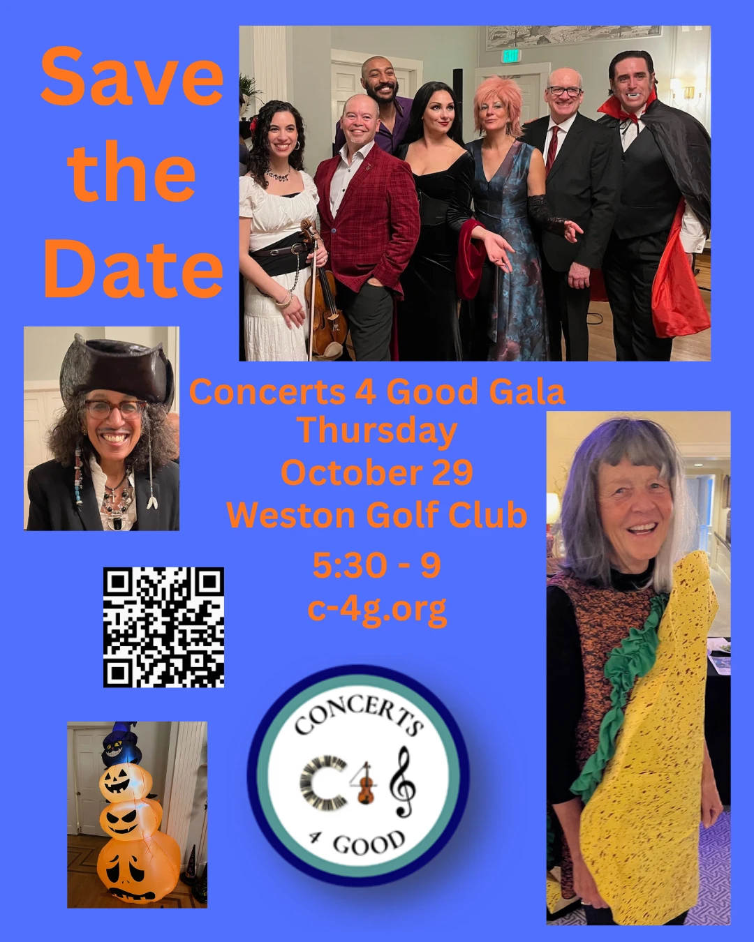 2026 gala Save the Date flyer. Details are listed on this page.